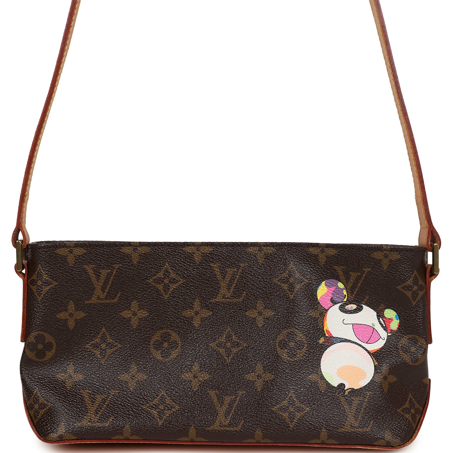 On Sale Vintage Louis Vuitton X Takashi Murakami Panda Troutter Brown Monogram Gold Hardware